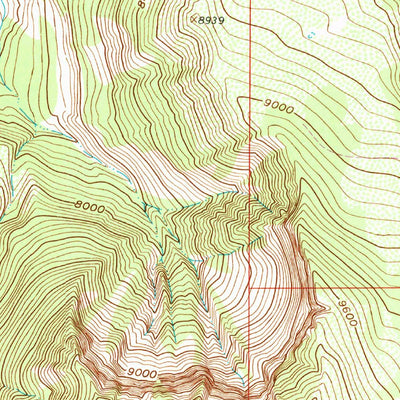 North Mamm Peak, CO (1960, 24000-Scale) Map by United States Geological ...