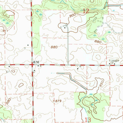 United States Geological Survey North Manchester North, IN (1962, 24000-Scale) digital map