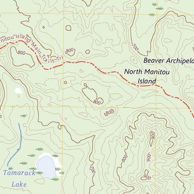 United States Geological Survey North Manitou Island, MI (2023, 24000-Scale) digital map