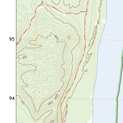 United States Geological Survey North Manitou Island OE E, MI (2023, 24000-Scale) digital map