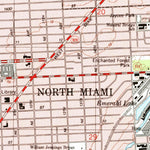 United States Geological Survey North Miami, FL (1988, 24000-Scale) digital map