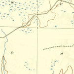United States Geological Survey North Of Allanton, FL (1945, 31680-Scale) digital map