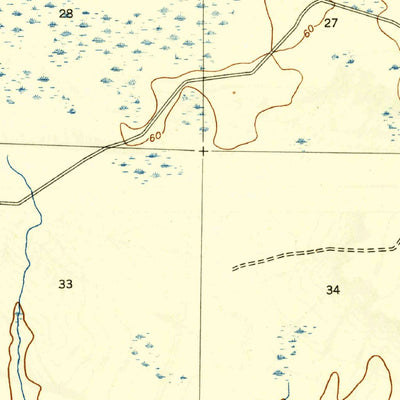 United States Geological Survey North Of Allanton, FL (1945, 31680-Scale) digital map