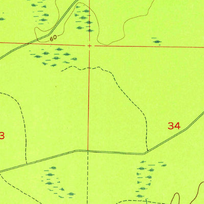United States Geological Survey North Of Allanton, FL (1956, 24000-Scale) digital map