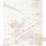 United States Geological Survey North Of Baker, CA (1983, 24000-Scale) digital map