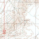 United States Geological Survey North Of Baker, CA (1983, 24000-Scale) digital map