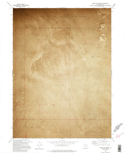 United States Geological Survey North Of Barro, UT (1973, 24000-Scale) digital map