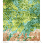 United States Geological Survey North Of Fiftymile Bend, FL (1973, 24000-Scale) digital map