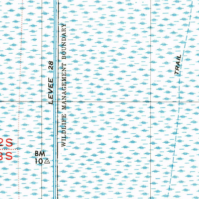 United States Geological Survey North Of Fortymile Bend, FL (1995, 24000-Scale) digital map