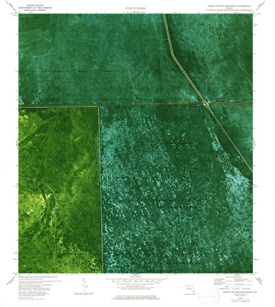 United States Geological Survey North Of Lone Palm Head, FL (1974, 24000-Scale) digital map