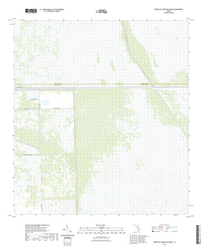 United States Geological Survey North of Lone Palm Head, FL (2021, 24000-Scale) digital map