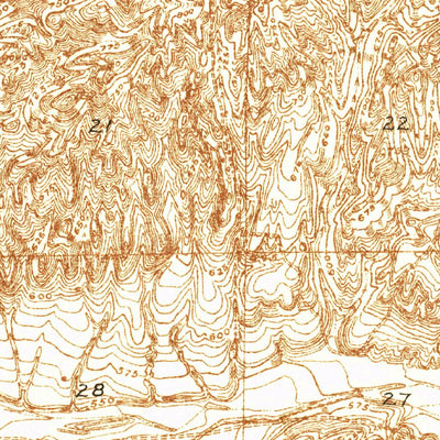United States Geological Survey North Of Oildale, CA (1932, 31680-Scale) digital map