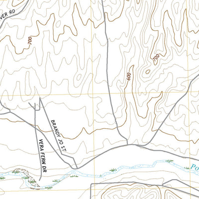 United States Geological Survey North of Oildale, CA (2021, 24000-Scale) digital map