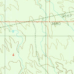 United States Geological Survey North Of Oracle, AZ (1988, 24000-Scale) digital map