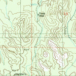United States Geological Survey North Of Oracle, AZ (1988, 24000-Scale) digital map