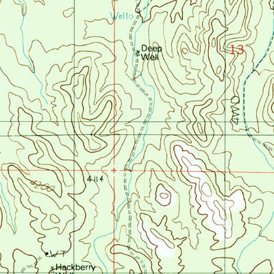 United States Geological Survey North Of Oracle, AZ (1988, 24000-Scale) digital map