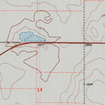 United States Geological Survey North Of Pierceville, KS (1974, 24000-Scale) digital map