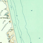 United States Geological Survey North Of Port Isabel, TX (1955, 62500-Scale) digital map