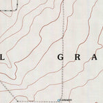 United States Geological Survey North Of Red Cow Draw, TX (1998, 24000-Scale) digital map