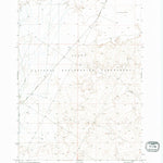 United States Geological Survey North Of Ryegrass Flat, ID (1973, 24000-Scale) digital map