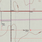 United States Geological Survey North Of Satanta, KS (1960, 24000-Scale) digital map