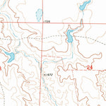 United States Geological Survey North Of Shelby, SD (1973, 24000-Scale) digital map