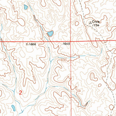 United States Geological Survey North Of Shelby, SD (1973, 24000-Scale) digital map