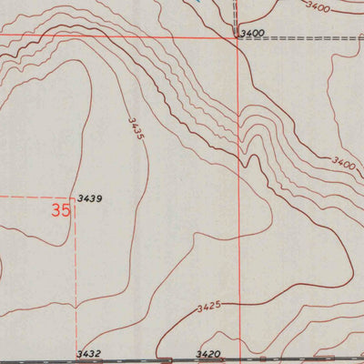 United States Geological Survey North Of Shirley Creek, KS (1966, 24000-Scale) digital map