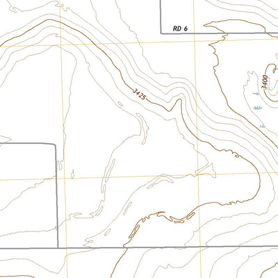 United States Geological Survey North of Shirley Creek, KS (2022, 24000-Scale) digital map