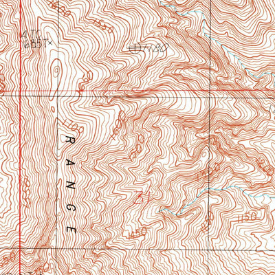 United States Geological Survey North Of Tecopa Pass, CA (1983, 24000-Scale) digital map