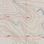 United States Geological Survey North Of Tribune, KS (1970, 24000-Scale) digital map