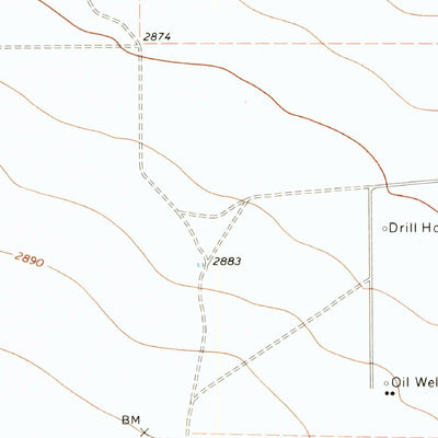 United States Geological Survey North Of Tucker Hill, TX (1970, 24000-Scale) digital map