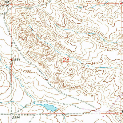 United States Geological Survey North Of Volt, MT (1973, 24000-Scale) digital map