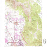 United States Geological Survey North Ogden, UT (1955, 24000-Scale) digital map