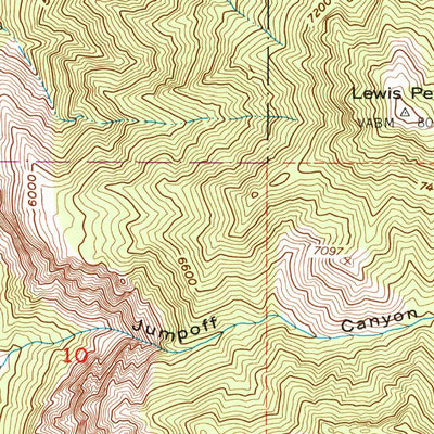 United States Geological Survey North Ogden, UT (1955, 24000-Scale) digital map