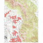 United States Geological Survey North Ogden, UT (1992, 24000-Scale) digital map
