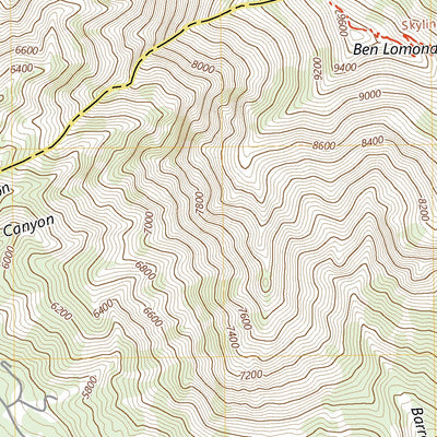 United States Geological Survey North Ogden, UT (2023, 24000-Scale) digital map