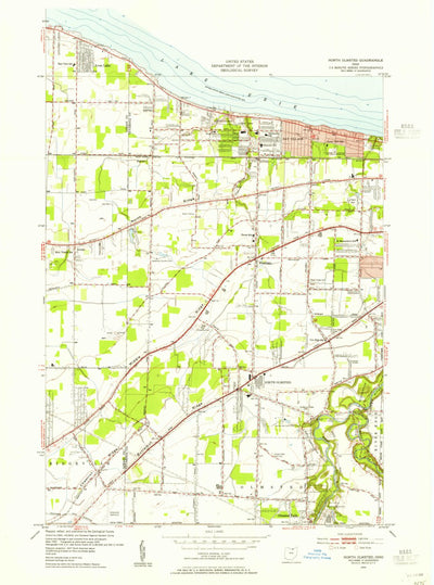 United States Geological Survey North Olmsted, OH (1953, 24000-Scale) digital map