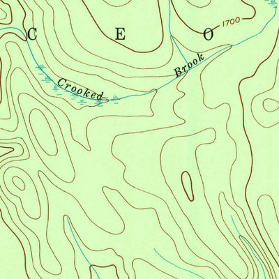 United States Geological Survey North Osceola, NY (1943, 24000-Scale) digital map