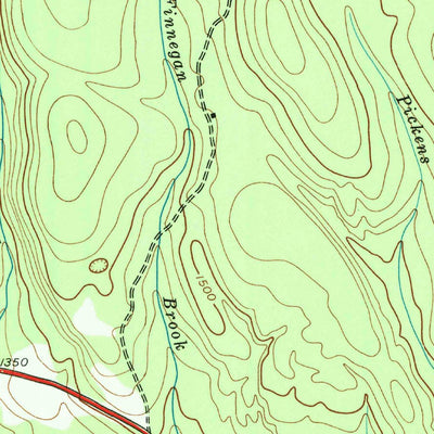 United States Geological Survey North Osceola, NY (1943, 24000-Scale) digital map