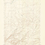 United States Geological Survey North Packsaddle Canyon, WY (1986, 24000-Scale) digital map