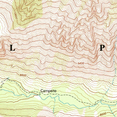 United States Geological Survey North Palisade, CA (1982, 24000-Scale) digital map