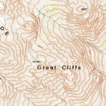 United States Geological Survey North Palisade, CA (1982, 24000-Scale) digital map
