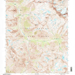 United States Geological Survey North Palisade, CA (1994, 24000-Scale) digital map