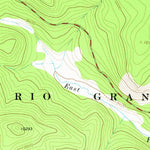 United States Geological Survey North Pass, CO (1967, 24000-Scale) digital map