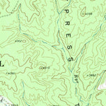 United States Geological Survey North Peak, AZ (1973, 24000-Scale) digital map