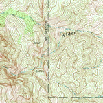 United States Geological Survey North Peak, AZ (1973, 24000-Scale) digital map