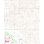 United States Geological Survey North Platte East, NE (1970, 24000-Scale) digital map
