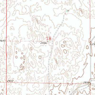 United States Geological Survey North Platte East, NE (1970, 24000-Scale) digital map