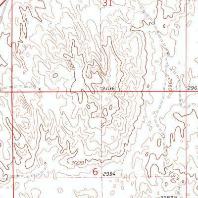 United States Geological Survey North Platte East, NE (1970, 24000-Scale) digital map